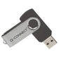 Chiavetta USB Q-Connect High Speed 2.0 nero 4 GB con cappuccio di protezione KF41511