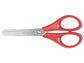 Forbici per découpage Q-Connect acciaio punta rotonda colori assortiti rosso e blu 13 cm - KF15295