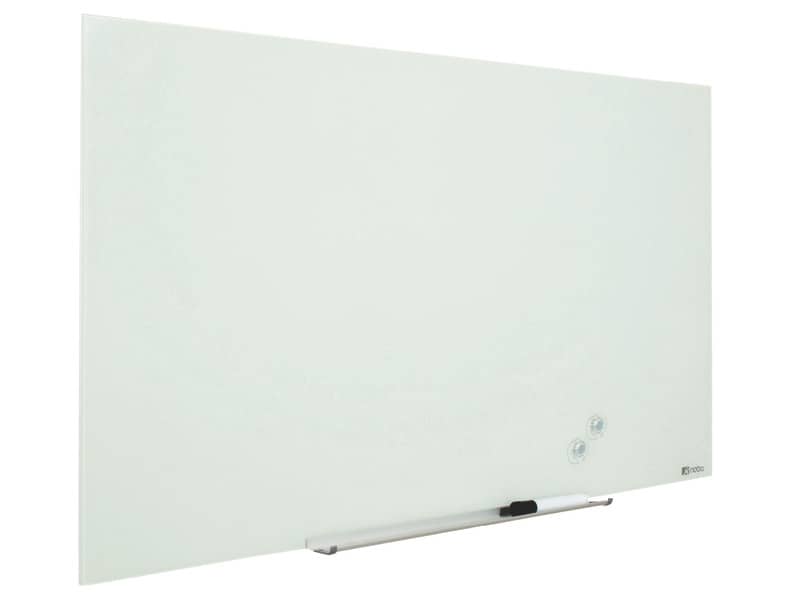 Lavagna bianca magnetica in vetro Nobo Diamond cancellabile 67,7x38,1 cm 1905175