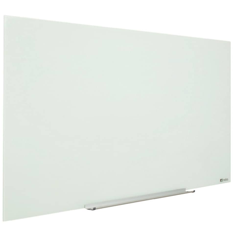Lavagna bianca magnetica in vetro Nobo Diamond cancellabile 67,7x38,1 cm 1905175
