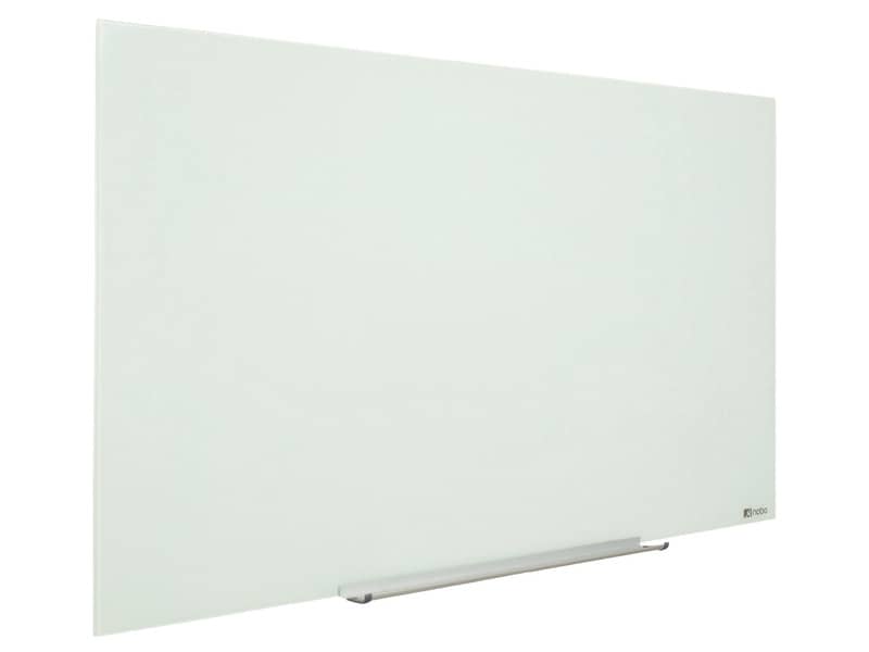 Lavagna bianca magnetica in vetro Nobo Diamond cancellabile 126,4x71,1 cm 1905177