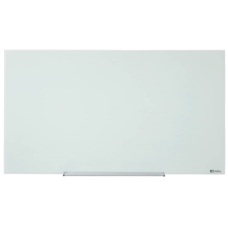 Lavagna bianca magnetica in vetro Nobo Diamond cancellabile 126,4x71,1 cm 1905177