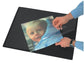 Sottomano con copertina Q-Connect 63x50 cm nero KF26806