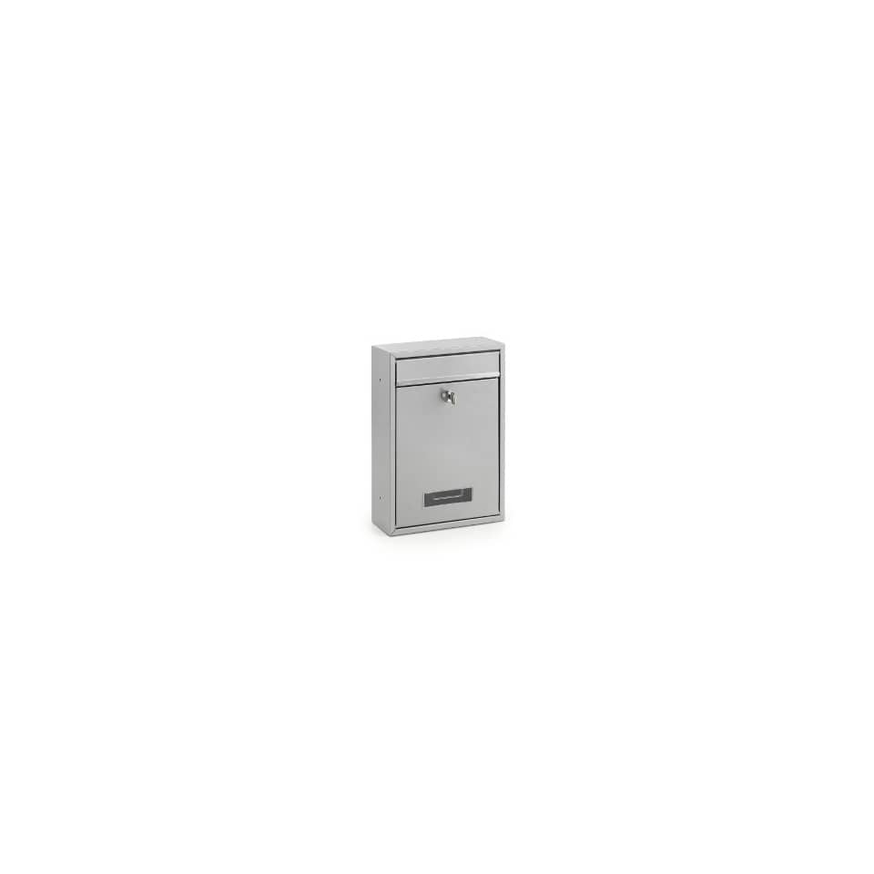 Cassetta porta lettere Holenbecky 21,5x32x8,2 cm in acciaio grigio 3445