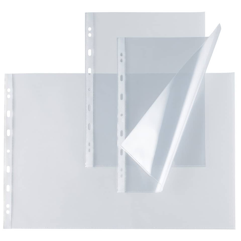 Buste in PP liscio Sei Rota Atla T 150 - alto spessore trasparente 22x30 cm - conf. 50 pezzi - 662221