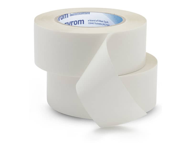 Nastro biadesivo D.F.PLP 250 SYROM formato 50 mm x 50 m - materiale ppl trasparente - 3097