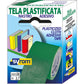 Nastro adesivo in tela Tes 702 SYROM formato 38 mm x 2,7 m - materiale tela plastificata verde - 7575