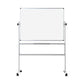 Lavagne cancellabili Bi-office Revolver - magnetica doppia girevole bianca - 150x120 cm bianco - QR0403