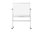 Lavagne cancellabili Bi-office Revolver - magnetica doppia girevole bianca - 150x120 cm bianco - QR0403