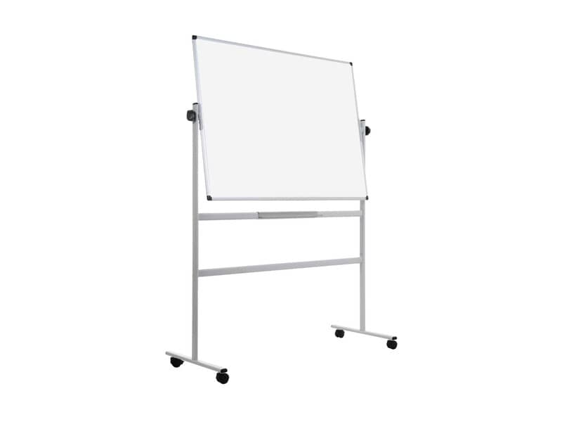 Lavagne cancellabili Bi-office Revolver - magnetica doppia girevole bianca - 150x120 cm bianco - QR0403