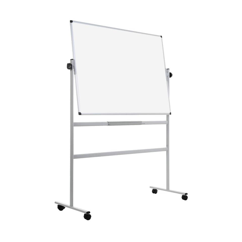 Lavagne cancellabili Bi-office Revolver - magnetica doppia girevole bianca - 150x120 cm bianco - QR0403