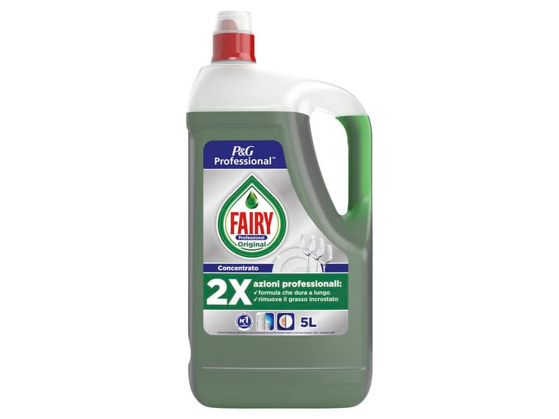 Detergente liquido per stoviglie Fairy Original verde 5 L PG139