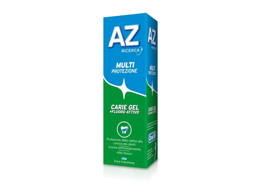 Dentifricio AZ Multiprotezione carie gel tubetto da 75 ml PG022