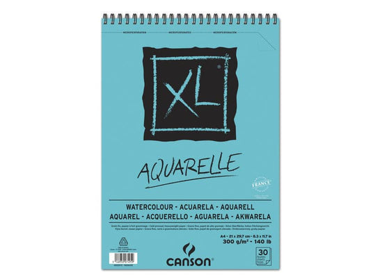 Album spiralato CANSON XL Watercolour bianco 300 g/m² 30 fogli A4 C400039170