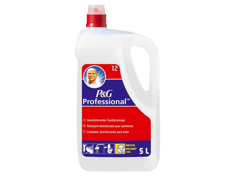 Detergente superfici bagno Mastrolindo flacone 5 L bianco PG006