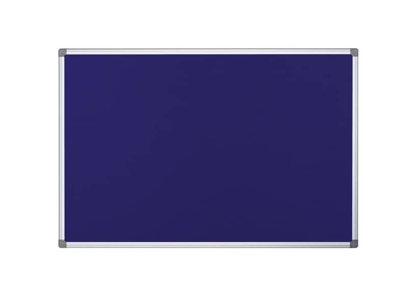 Bacheche Bi-office Maya feltro blu 90x60 cm FA0343170-999