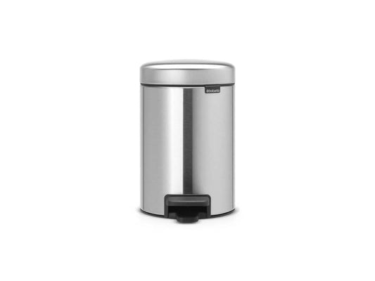 Pattumiera a pedale Brabantia Pedal Bin New Icon 17x23,5x26,5 cm Inox Satinato 3 litri - 113222