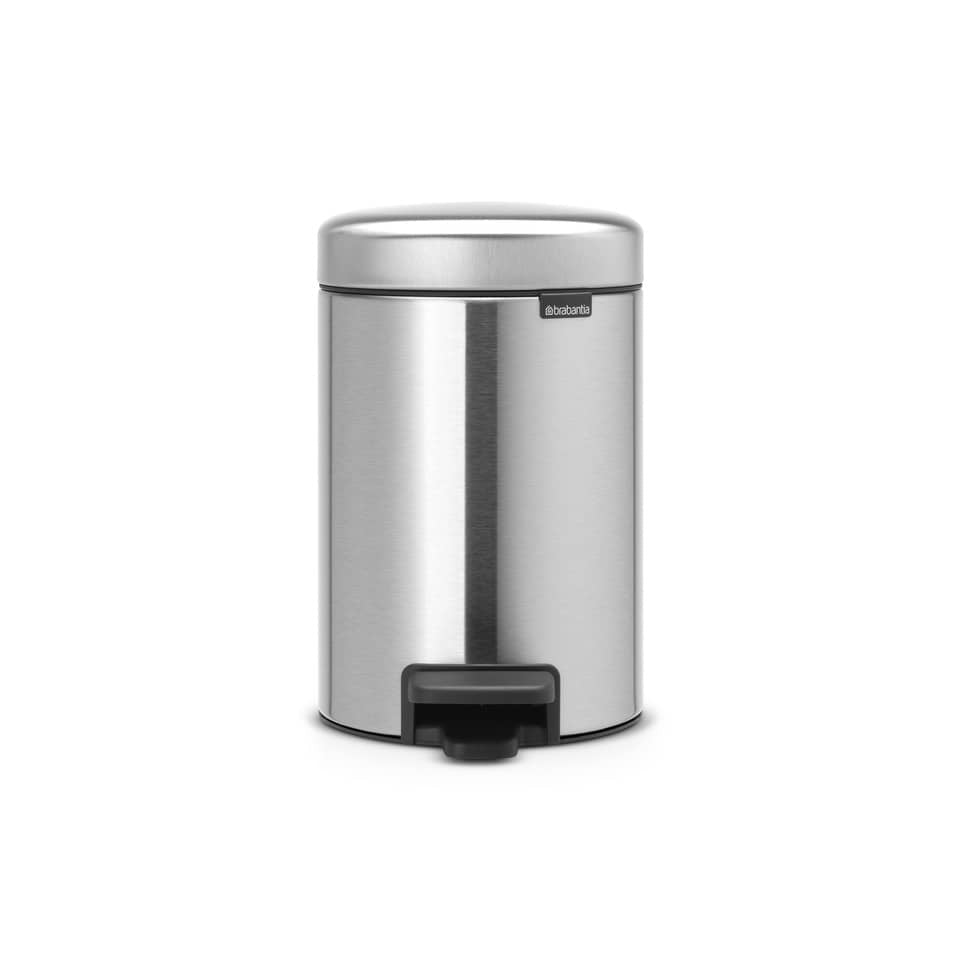 Pattumiera a pedale Brabantia Pedal Bin New Icon 17x23,5x26,5 cm Inox Satinato 3 litri - 113222