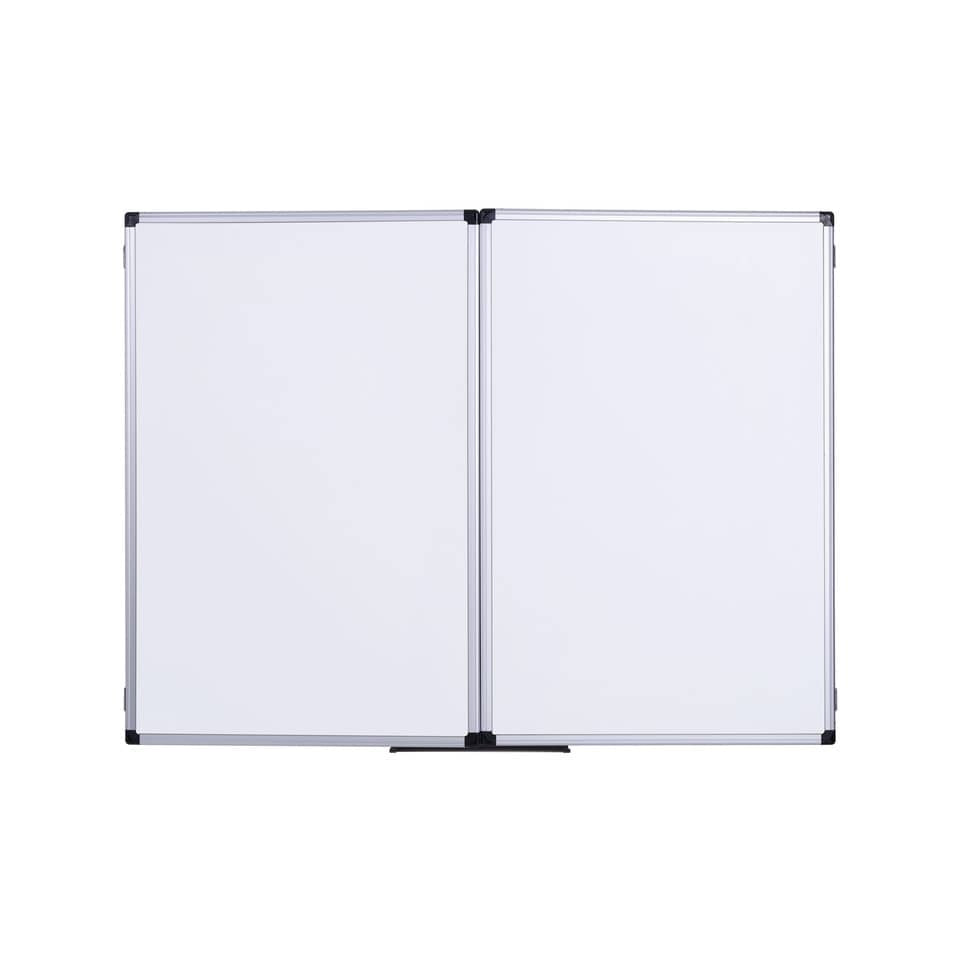 Lavagne cancellabili Bi-office Maya Trio pieghevole magnetica bianca laccata 90x60 cm. bianco - TR01020509170