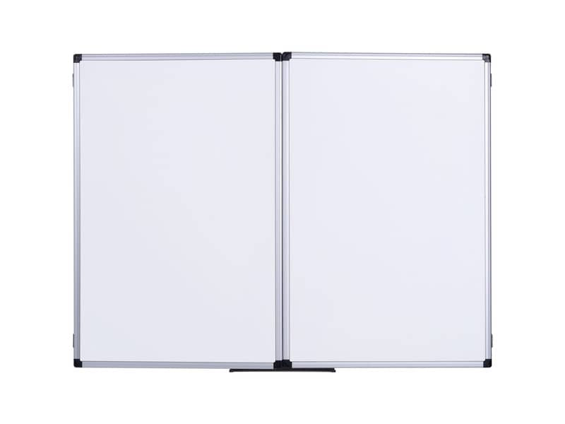 Lavagne cancellabili Bi-office Maya Trio pieghevole magnetica bianca laccata 90x60 cm. bianco - TR01020509170