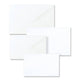 Biglietti con busta Ellebi - Sadoch Dalmazia "formato 4" 7,5x11 cm bianco Conf. 100 pezzi - 8304