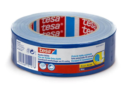 Nastri adesivi in tela tesa TELATO 38 mm x 25m blu 56359-00002-00