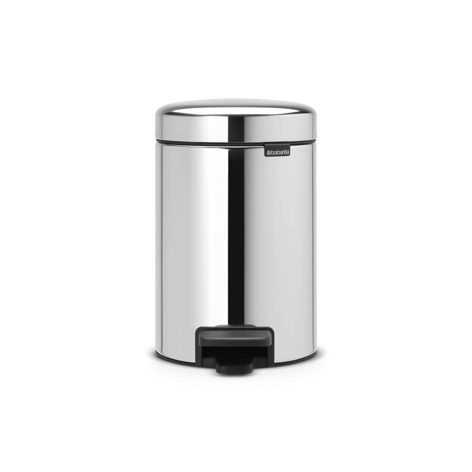 Pattumiera a pedale Brabantia Pedal Bin New Icon 3L 17x23,5x26,5 cm 3 litri Inox Lucido - 113147