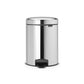 Pattumiera a pedale Brabantia Pedal Bin New Icon 20,5x26,5x29 cm 5 litri Inox Lucido - 112621