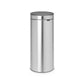 Pattumiera Brabantia Touch Bin New 29,5x32x72 cm 30 litri Inox Satinato - 115349