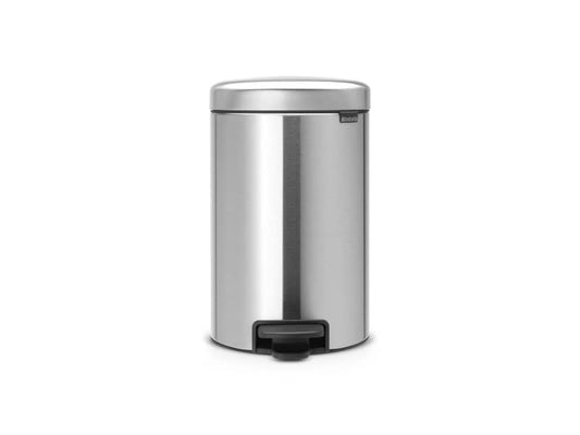 Pattumiera a pedale Brabantia Pedal Bin New Icon 24x32,5x40 cm Inox Satinato 12 litri - 113604