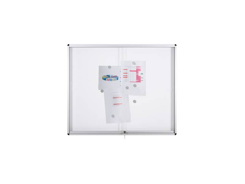 Bacheca magnetica Bi-Office Exhibit ad ante scorrevoli 15xA4 VT640209160