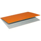 Sottomano Doppio Neon Orna f.to 49x34,5 cm in plastica morbida Soft-touch arancione - 0107NEO5300