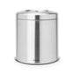 Pattumiera da tavolo Brabantia Table Bin 2,3L 14,3x14,3x16,1 cm Inox Satinato 297960