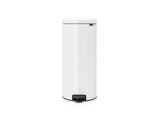 Pattumiera a pedale Brabantia Pedal Bin New Icon 30x38x68 cm bianco 30 litri 111785