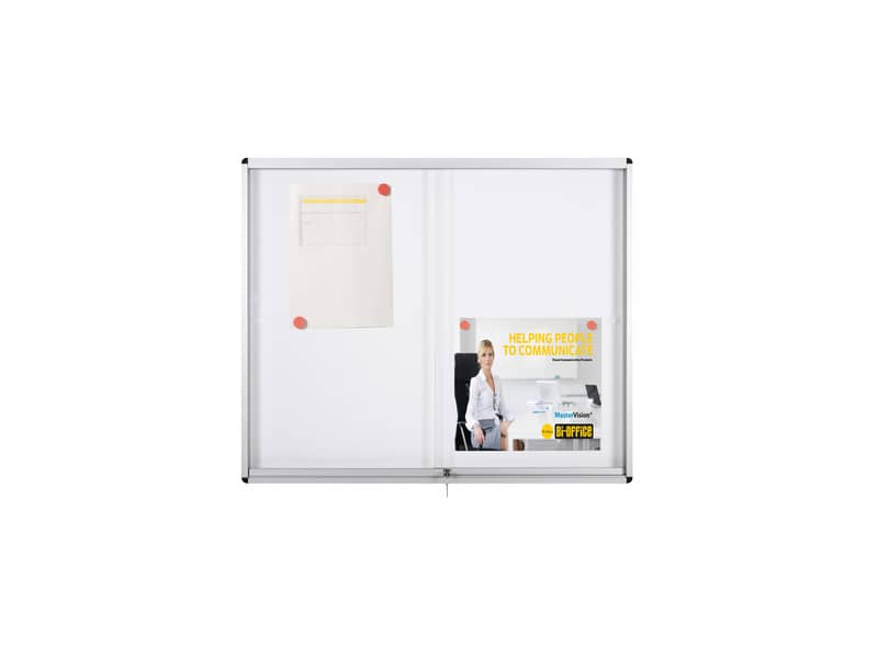 Bacheca magnetica Bi-Office Exhibit ad ante scorrevoli 15xA4 VT640209160
