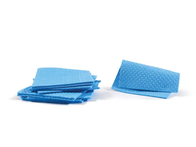 Pannospugna Aquos Perfetto Factory 18x20 cm azzurro - 18x20 cm conf. 10 pz - 0231A