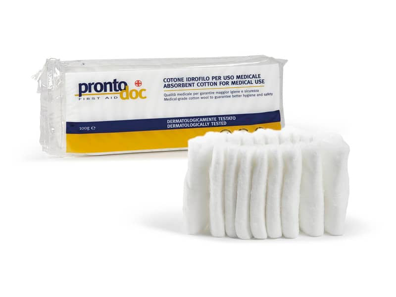 Cotone idrofilo Prontodoc 100 gr. bianco  0206