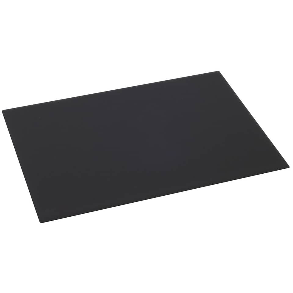 Sottomano Neon Orna in plastica morbida Soft-touch f.to 50x35 cm nero 0113NEO1000