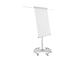 Lavagna portablocco Bi-office mobile convertibile 70x100 cm bianco EA4806146