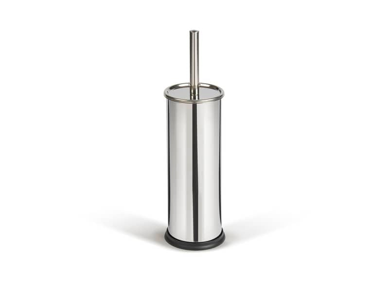 Portascopino Perfetto Vic Ø 9,5xh.27 cm. inox 0526