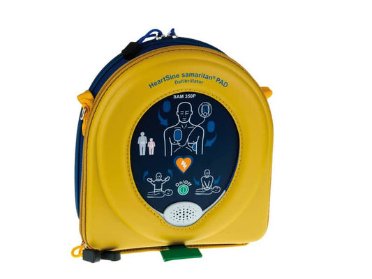 Defibrillatore HEARTSINE Samaritan Pad 350P giallo/blu def021