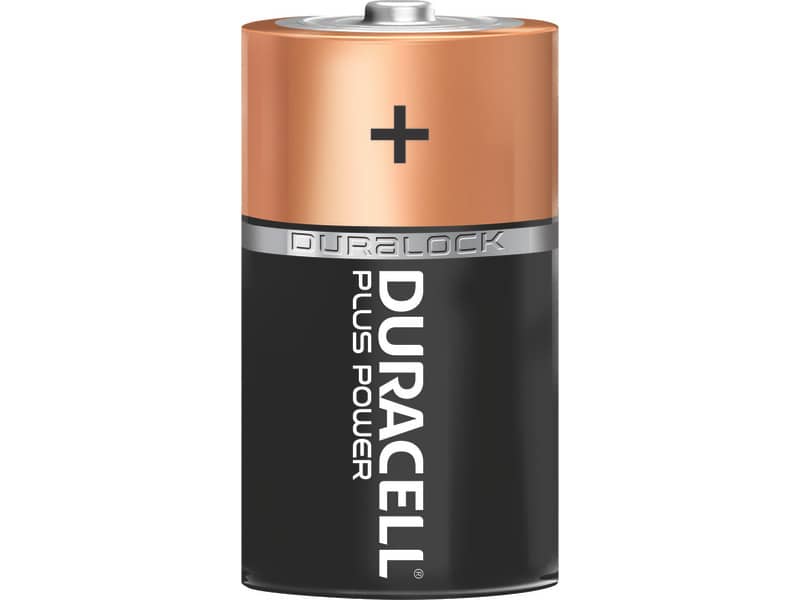 Batterie alcaline Duracell Plus Power Torcia 1300 mAh Plus D K2 conf. da 2 - DU0400