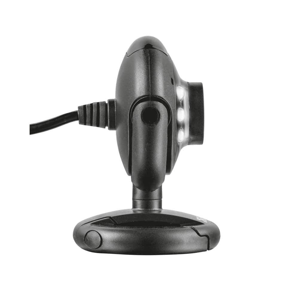 Webcam USB 2.0 1,3 megapixel con luci LED Trust SpotLight Pro nero 16428