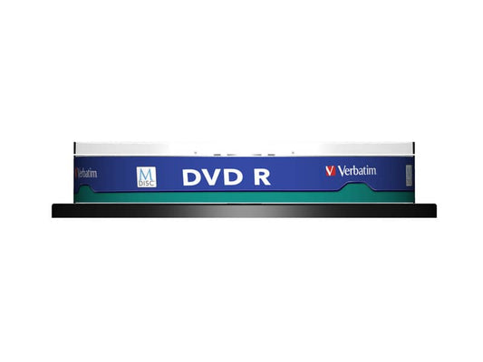 DVD R M-Disk Stampabile Verbatim 4.7 GB Spindle Case in confezione da 10 dvd-r - 43824