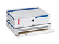Scatola archivio Sei Rota Memory XL A3 30x42 cm - dorso 8 cm bianco 673205