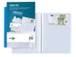 Portalistini Sei Rota Uno PS - 13 buste 21x29,7 cm per banconote o scontrini fiscali blu -  65446707