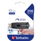 Chiavetta USB 3.0 V3 Verbatim 256 GB  49168