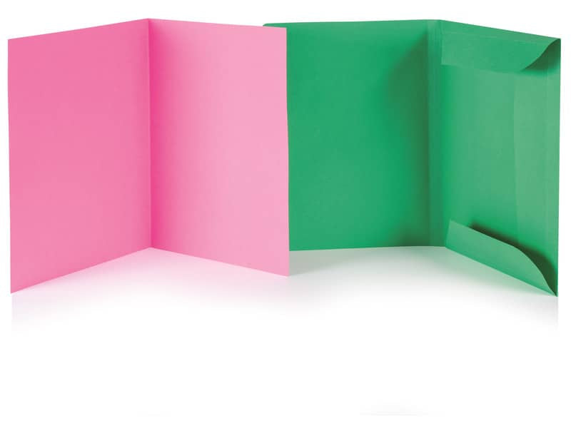 Cartellina a 3 lembi Brefiocart Color 24,5x35 cm cellulosa 200 g/m² arancio Conf. 25 pezzi - 0205511.AR