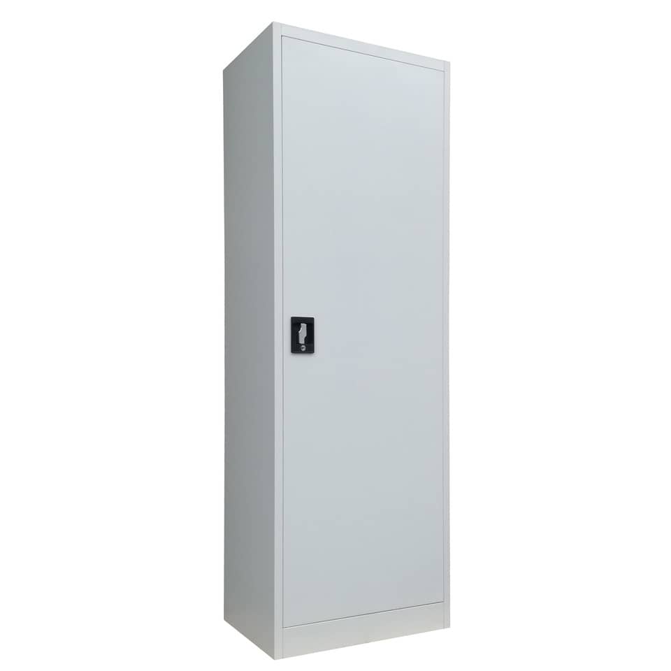 Armadio porta scope KUBO 1 anta 60x41x181,5 cm grigio PS /60