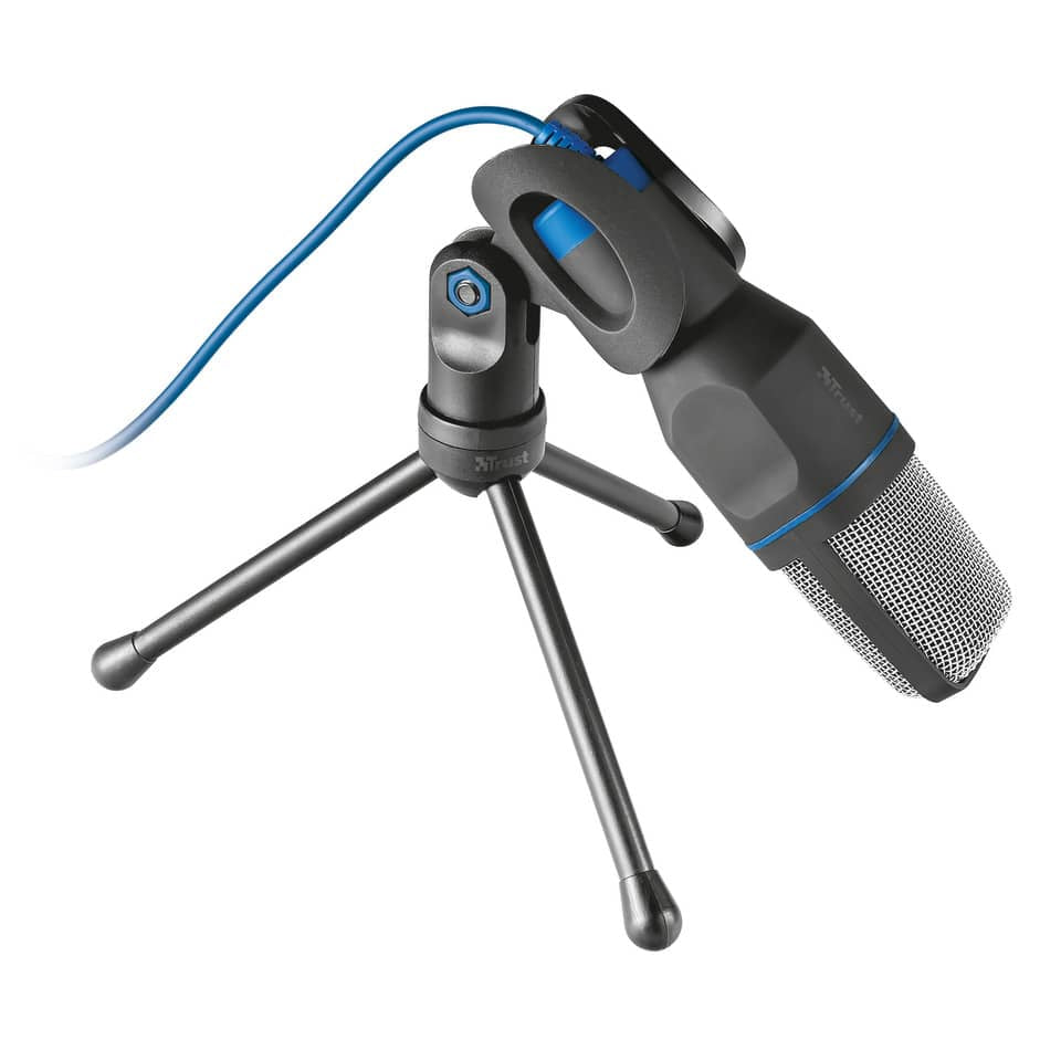 Microfono USB con cavo da 1,8 m Trust Mico nero 23790